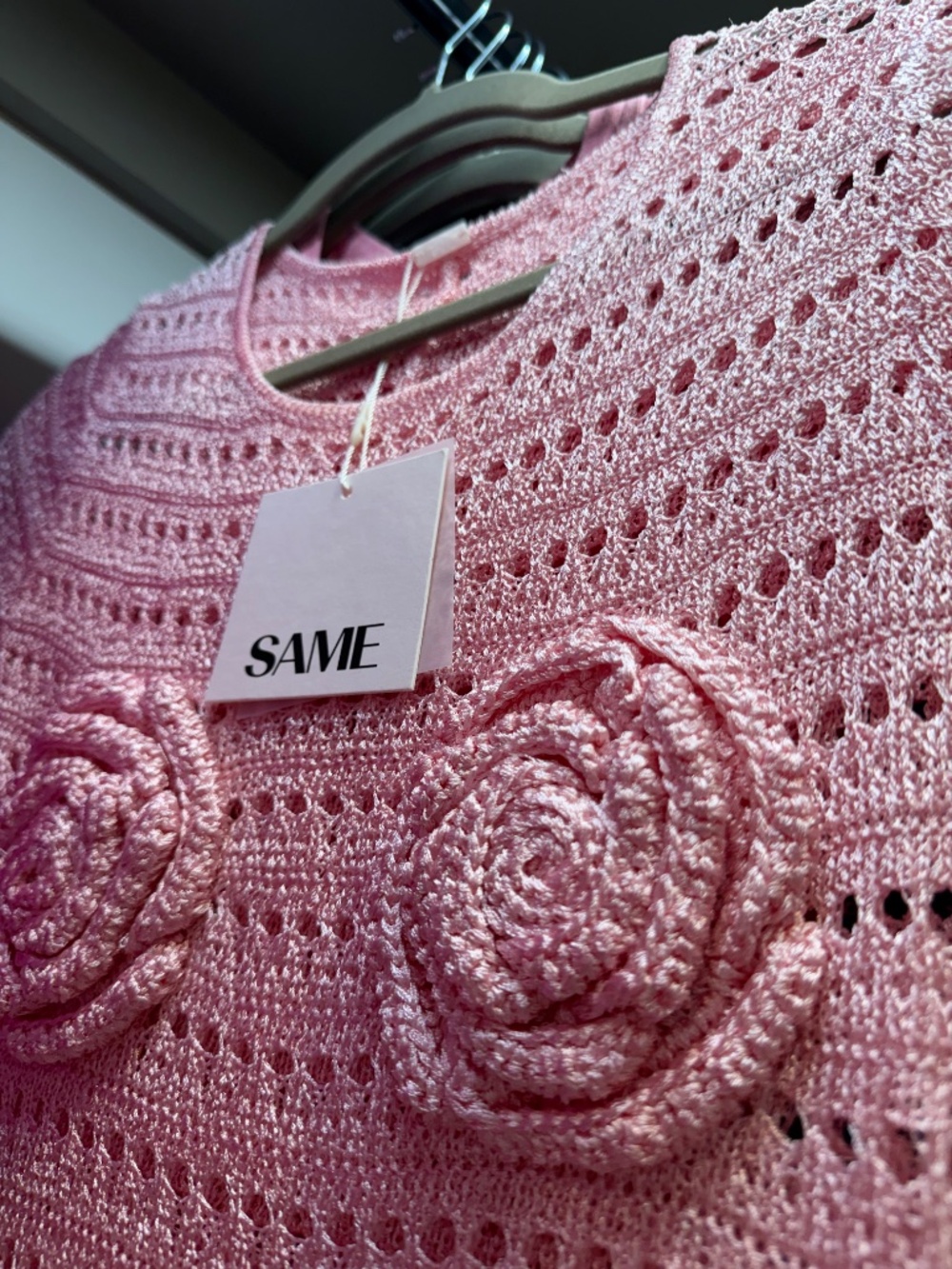 NW Same rosette crochet dress - Picture 5 of 5